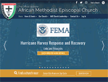 Tablet Screenshot of ame-church.com